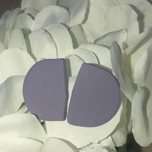 Violet Clay Earrings